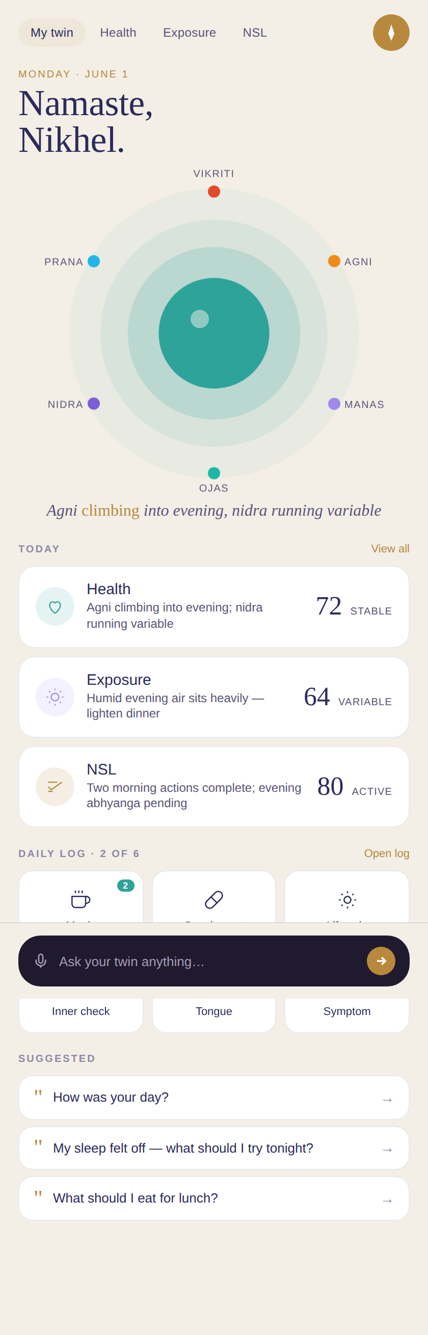 Health Landing